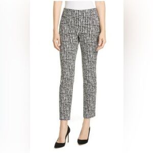Hugo Boss Monochrome Patterned Cropped Pants